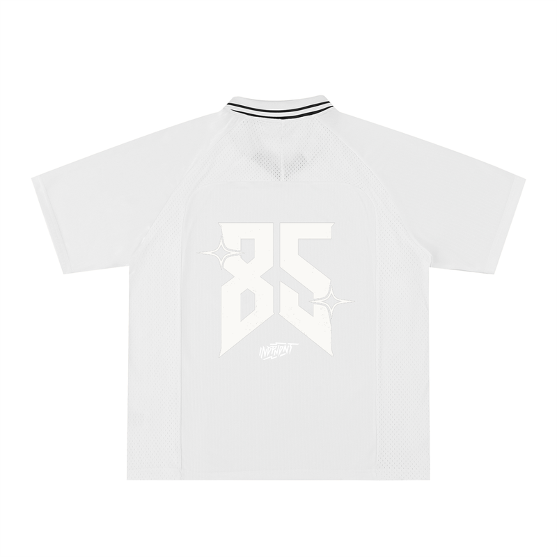 Striped V-Neck Soccer Jersey